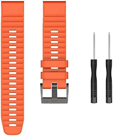 Murve 26 mm 22mm Watch Watch Band para Garmin Fenix ​​7 7x 6x 6Pro Watch Silicone Easy Fit Wrist Strap for fenix