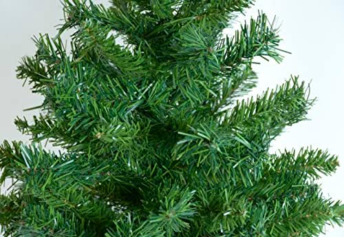 18 polegadas de pinheiro artificial Árvore de Natal em Base embrulhada em estopa