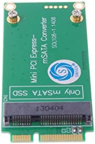 SMAKN 35cm MSATA SSD SATA MINI PCIE SSD Adaptador de transferência