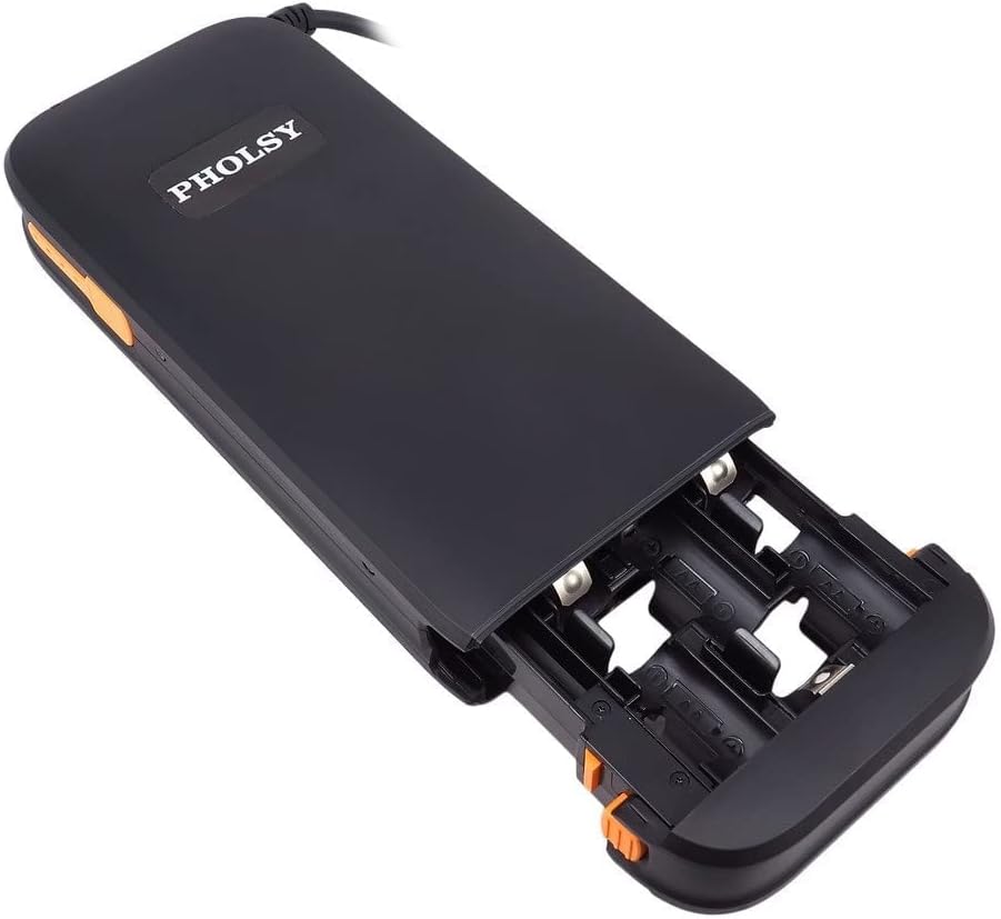 Caixa de bateria de pacote de bateria flash de tacada quente externa de pholsy para Sony HVL-F60M, HVL-F58am,