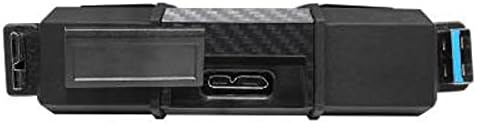 Adata HD710 PRO 4TB USB 3.1 IP68 Impervenção aquosa/à prova de choque/disco rígido robusto à prova de poeira, preto