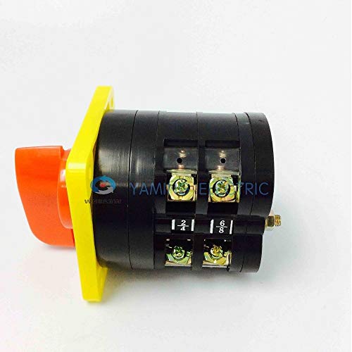 Fabricante de interruptor de câmera Rotary 3 Position 2 Pólos 8 Terminais Manual de mudança
