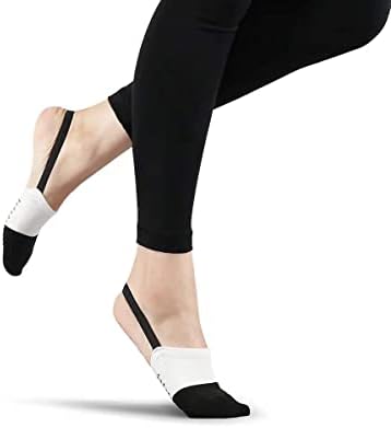 Daisy e Bella Slingback Basic, meias de ioga, pilates, fitness e desgaste atlético, meias-meias sem deslizamento para mulheres para mulheres