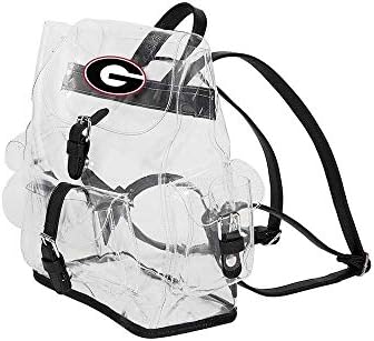 Georgia Bulldogs Lucia Clear Backpack, 12 x 4,5 x 9,75