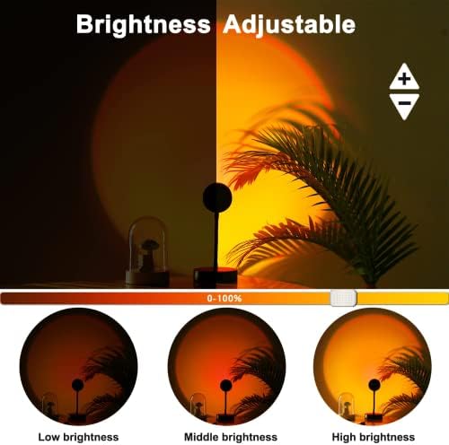 Lâmpadas LED de lâmpada de sol Jimei Sunset Para decoração do quarto Dusk Dawn Sunlight Sollight Sunrise