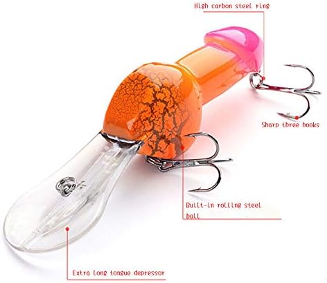 Banma Tech 27G Fishing Isicle para Bass Trout Segmented Sea Isca dura Dick Rattle Minnow Best Novelty Natal Presentes