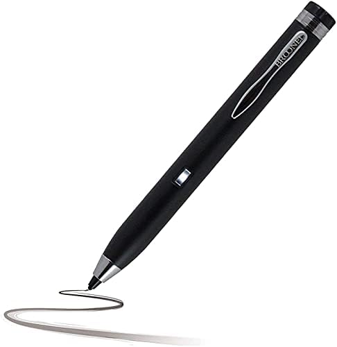 Broonel Black Point Fine Digital Active Stylus caneta - compatível com Blackview Tab6 8 Tablet