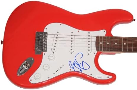 Sia assinou autógrafos de tamanho real de stratocaster de stratocaster com James Spence JSA Autenticação - Isso é atuação, todos