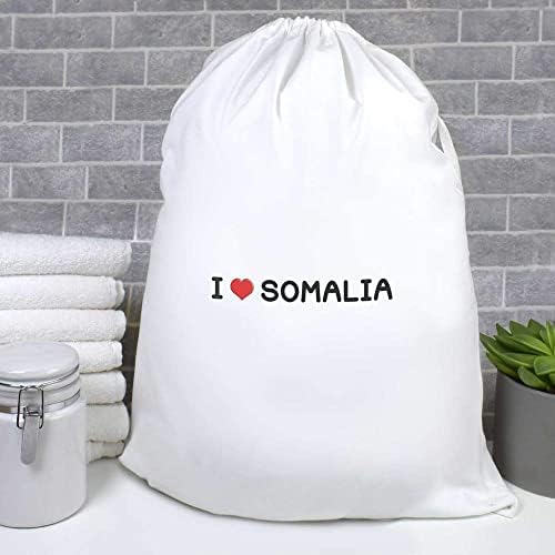 Azeeda 'I Love Somália' Lavanderia/Bolsa de Lavagem/Armazenamento