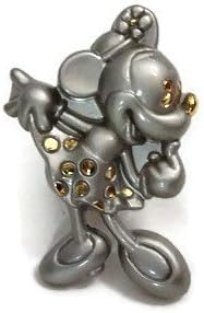 Pinze do gabinete de móveis Cartoon Minnie Mouse No.1, níquel cetim 1 1/4 x 1 3/4