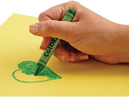 Papel de construção, verde brilhante, 9 polegadas x 12 polegadas, 500 folhas, papel de construção de pesos