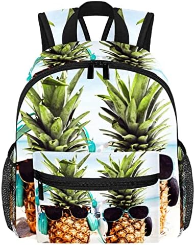Mochila laptop VBFOFBV, mochila elegante de mochila de mochila casual bolsa de ombro para homens mulheres, praia de abacaxi verão