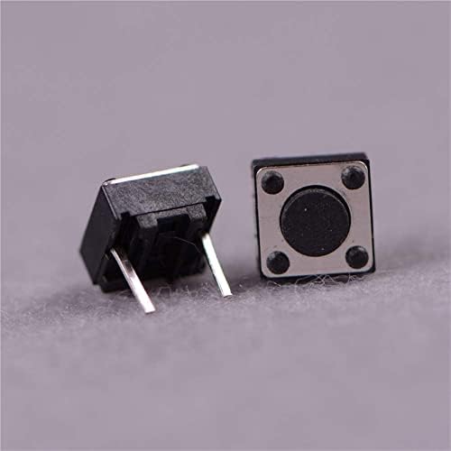 Micro switches mini botão de botão de pressão 100pcs/lote 6x6x4.3mm 4pin Momentário tato tato tato tato