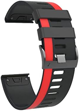 Eidkgd Sport Silicone Watch Band Pulp Screp para Garmin Fenix ​​7x 7 6x 6 Pro 5x 5 mais 3 3HR 935