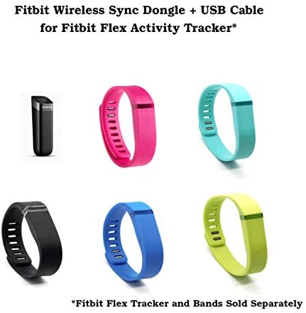 Fitbit FB150 Sincroniza sem fio com fio de cabos de carregamento USB para Fitbit Flex Wireless