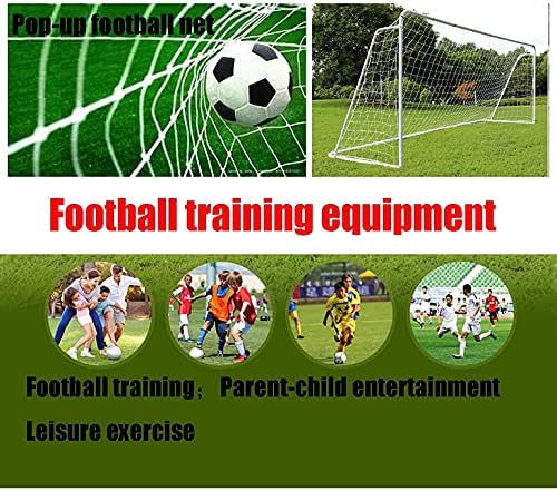 Haieshop Gotes portáteis de futebol portátil de futebol portátil Treinamento de futebol ao ar livre para adultos e crianças 816