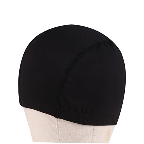 Esquema 5pcs Lacefront peruca cetim chapéu de cantagem de peruca tampa de malha de meia de gorjeta de capa de peruca