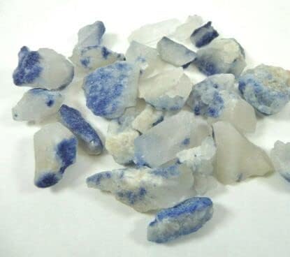 Pachamama Essentials Dumortierite em Quartz Healing Stone - Cura de cristal 1oz