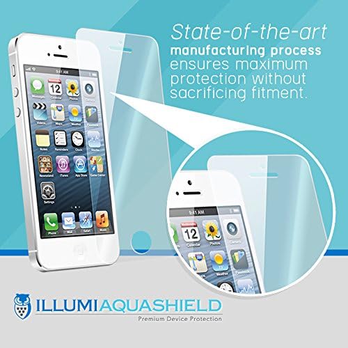 Illumi Aquashield Screen Protector Compatível com iPhone 6 sem bubble de alta definição Filme TPU flexível claro