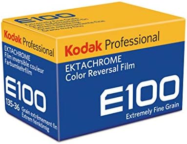 Kodak E100G Profissional ISO 100, 35mm, 36 exposições, filme de transparência em cores