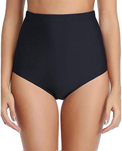 Honprad shorts para mulheres vestidos de banho preto de verão feminino shorts altos biquíni no