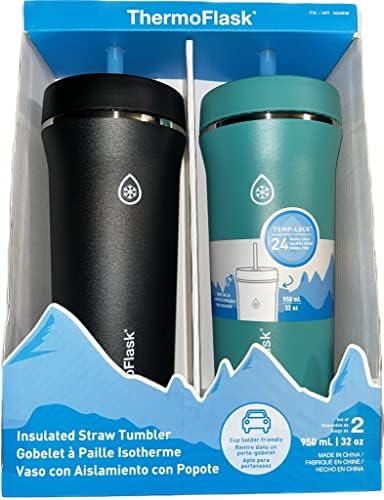 THERMOFLASK 32 onças ISLOTEL STANDCE STAWBLER, 2-PACK