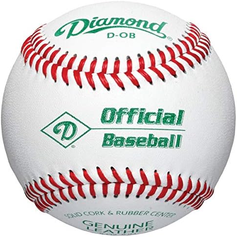 Diamond Sports D-OB DOB Bolalls em bola de 6 galões Black Cushion Balde 30 bolas com hastes de lata isolada