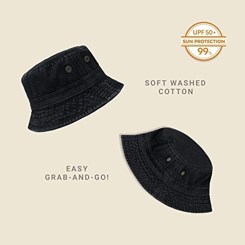 Chok.lids Everyday Cotton Style Style Bucket Hat Unisex Trendy Lightweight Outdoor Hot Divery Summer