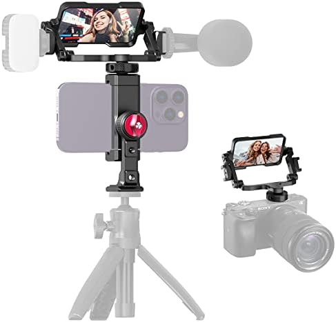 ULANZI METAL Telefone Tripod Mount ST-10+Selfie Mirror Kit para smartphone