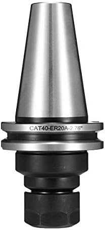KXA 4PCS CAT40-ER20 COLET CHUCK 2,76 polegadas Comprimento de medição 0,0001 ferramenta de ferramenta de corrida Torno da ferramenta de torno