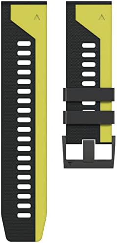 Sawidee 22 26mm Silicone Quickfit Watch Band tiras para Garmin Fenix ​​7 7x 6x 6Pro Epix EasyFit Band Fenix5
