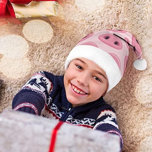 Chapéus de natal de nudquio fofo nariz de Natal para família de férias de natal impresso