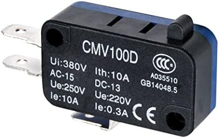 CNTD Small Limit Switch CMV10 Série Micro Button com sensor de limite aberto e rolo de alça longa -