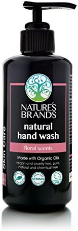 Lavagem natural das mãos por maconha de escolha de ervas - feita com ingredientes orgânicos - sem produtos