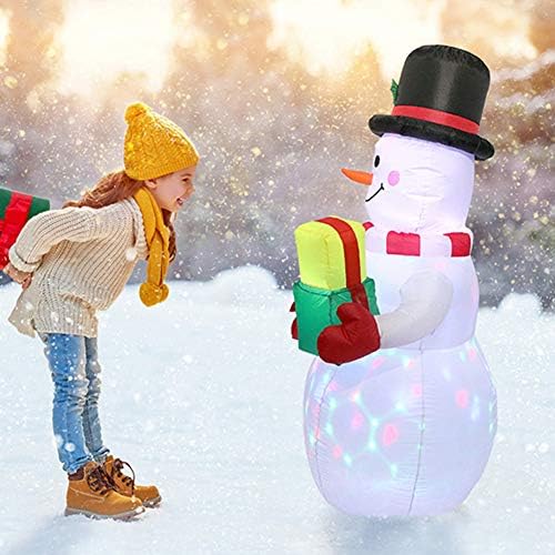 Lynn 150cm LED Luminous Snowman Light para decoração de festa de Natal interna