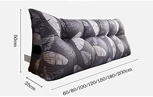 Almofadas de cabeceira longa e criativa do PDGJG com travesseiro lavável de almofada caseira única caseira