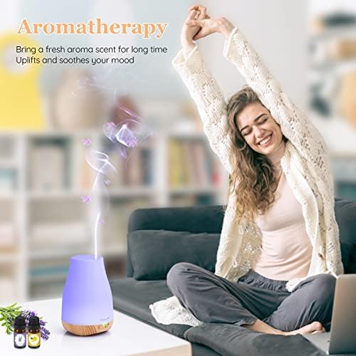 Difusor de óleo essencial de aromaterapia para sala: umidificador ar aroma aroma aroma de névoa