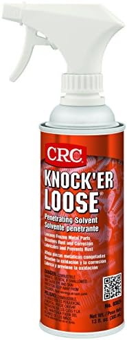 CRC Knock'er Solvente penetrante solto 03024 - [avermelhado] 13 fl. Oz, solvente e lubrificante penetrante de grau