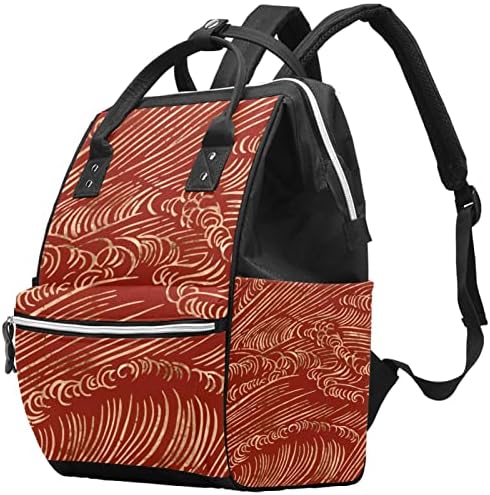 Mochila VBFOFBV Backpack, grandes sacos unissex, pacote de viagens multiuso para os pais, spray de ouro azul