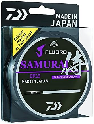 Daiwa J-Fluoro Samurai Fluorocarbon Line 220 jardas