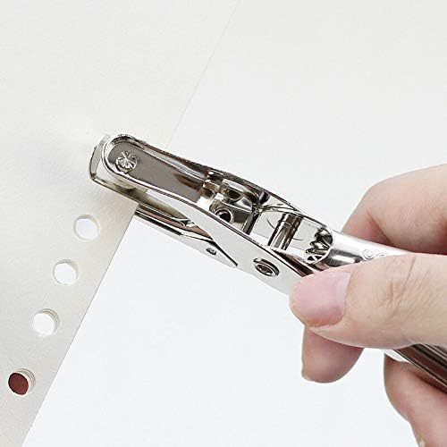 Senrise 3mm 1/8 Papel Puncher 1 Hole Metal Diy Drilling Paper Punch Pellers para artesanato cartões