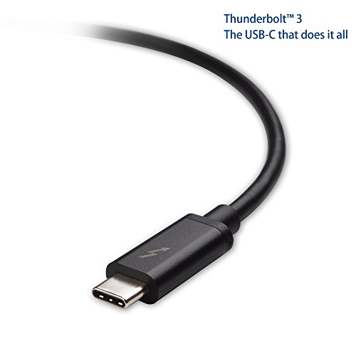 CABO MATERES [CERTIFICAÇÃO INTEL] Cabo Thunderbolt 3 de 20 Gbps em preto que suporta carregamento de 100w & [Intel Certified] 40Gbps THUHORBOLT 4 CABOL DE THUPHOURBOL 4 com carregamento de 100w e vídeo de 8k