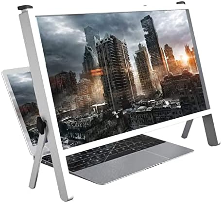 Andulador de tela Qingyuan para laptop Screen 3X MeldiPer compatível com lapso de tela de laptop para tablets móveis, lupa de telas de mesa Projeto