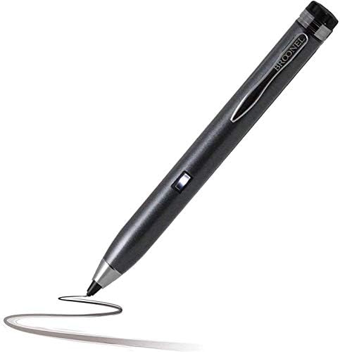 Caneta de caneta ativa digital de ponto de prata broonel - compatível com o tablet Samsung Galaxy Tab A7 Lite 8.7