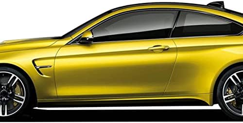 MGOOTP 2 PCs Carteira lateral da porta do carro Adesivo de fibra de carbono de fibra de carbono, para BMW