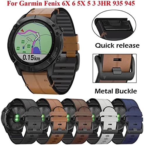 INANIR Quickfit Relógio Strap para Garmin Fenix ​​7 7x 6 6x Pro 5x 5 mais 3HR 935 945 S60 Silicone