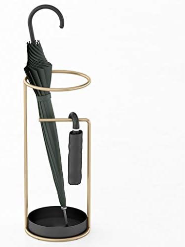 BKGDO Umbrella Stands, Stand de guarda -chuva de ferro forjado, suporte de guarda -chuva de metal moderno com um suporte de guarda -chuva dobrável curto