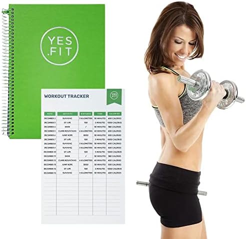 Planejador de exercícios para o Fitness Journal para homens, revista de exercícios para o progresso do bodybuilding de ginástica, registro de treino para planejador de dados