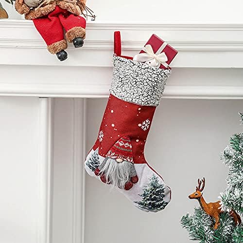 ICODod Christmas Decorações Moda Moda de Natal Bolsa de Presente Supplência de Decoração de Árvores