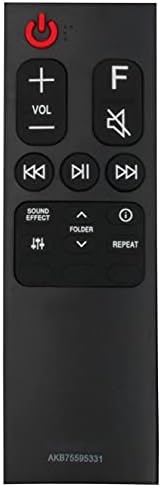 AKB75595331 Replace Remote Control fit for LG Soundbar Sound Bar Speaker System DSNH5 S65S3-S